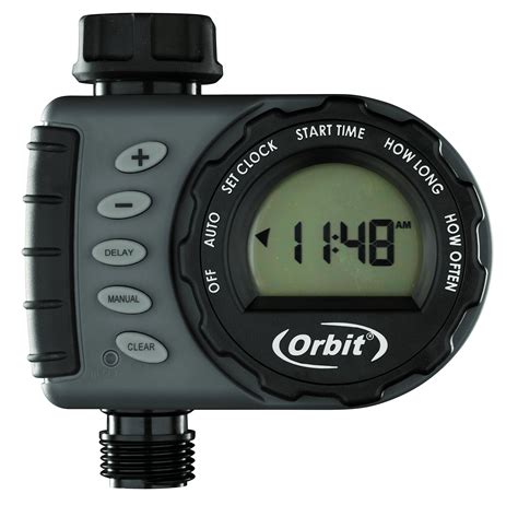 timer garden irrigation system|lowe's sprinkler timer waterproof.